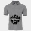 JB's  BIRDS EYE POLO   CHARCOAL - S Thumbnail