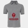 JB's  BIRDS EYE POLO   CHARCOAL - S Thumbnail