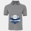 JB's  BIRDS EYE POLO   CHARCOAL - S Thumbnail