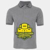 JB's  BIRDS EYE POLO   CHARCOAL - S Thumbnail