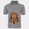 JB's  BIRDS EYE POLO   CHARCOAL - S Thumbnail