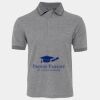 JB's  BIRDS EYE POLO   CHARCOAL - S Thumbnail