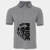 JB's  BIRDS EYE POLO   CHARCOAL - S Thumbnail