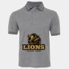 JB's  BIRDS EYE POLO   CHARCOAL - S Thumbnail