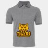 JB's  BIRDS EYE POLO   CHARCOAL - S Thumbnail