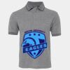 JB's  BIRDS EYE POLO   CHARCOAL - S Thumbnail