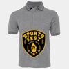 JB's  BIRDS EYE POLO   CHARCOAL - S Thumbnail