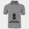 JB's  BIRDS EYE POLO   CHARCOAL - S Thumbnail