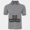 JB's  BIRDS EYE POLO   CHARCOAL - S Thumbnail