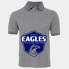 JB's  BIRDS EYE POLO   CHARCOAL - S Thumbnail