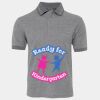 JB's  BIRDS EYE POLO   CHARCOAL - S Thumbnail