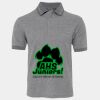 JB's  BIRDS EYE POLO   CHARCOAL - S Thumbnail
