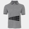 JB's  BIRDS EYE POLO   CHARCOAL - S Thumbnail
