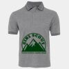 JB's  BIRDS EYE POLO   CHARCOAL - S Thumbnail