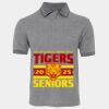 JB's  BIRDS EYE POLO   CHARCOAL - S Thumbnail
