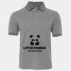 JB's  BIRDS EYE POLO   CHARCOAL - S Thumbnail