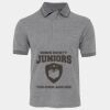 JB's  BIRDS EYE POLO   CHARCOAL - S Thumbnail