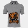 JB's  BIRDS EYE POLO   CHARCOAL - S Thumbnail