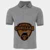 JB's  BIRDS EYE POLO   CHARCOAL - S Thumbnail