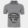 JB's  BIRDS EYE POLO   CHARCOAL - S Thumbnail