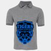 JB's  BIRDS EYE POLO   CHARCOAL - S Thumbnail