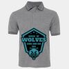 JB's  BIRDS EYE POLO   CHARCOAL - S Thumbnail