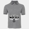 JB's  BIRDS EYE POLO   CHARCOAL - S Thumbnail