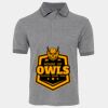 JB's  BIRDS EYE POLO   CHARCOAL - S Thumbnail