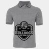 JB's  BIRDS EYE POLO   CHARCOAL - S Thumbnail