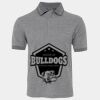 JB's  BIRDS EYE POLO   CHARCOAL - S Thumbnail