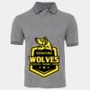 JB's  BIRDS EYE POLO   CHARCOAL - S Thumbnail