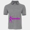 JB's  BIRDS EYE POLO   CHARCOAL - S Thumbnail