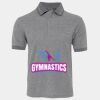 JB's  BIRDS EYE POLO   CHARCOAL - S Thumbnail