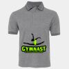 JB's  BIRDS EYE POLO   CHARCOAL - S Thumbnail