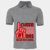 JB's  BIRDS EYE POLO   CHARCOAL - S Thumbnail