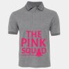 JB's  BIRDS EYE POLO   CHARCOAL - S Thumbnail