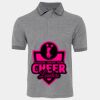 JB's  BIRDS EYE POLO   CHARCOAL - S Thumbnail
