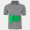 JB's  BIRDS EYE POLO   CHARCOAL - S Thumbnail