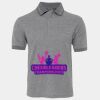 JB's  BIRDS EYE POLO   CHARCOAL - S Thumbnail