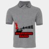 JB's  BIRDS EYE POLO   CHARCOAL - S Thumbnail