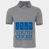 JB's  BIRDS EYE POLO   CHARCOAL - S Thumbnail