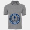 JB's  BIRDS EYE POLO   CHARCOAL - S Thumbnail
