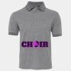 JB's  BIRDS EYE POLO   CHARCOAL - S Thumbnail