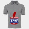 JB's  BIRDS EYE POLO   CHARCOAL - S Thumbnail