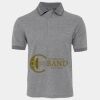 JB's  BIRDS EYE POLO   CHARCOAL - S Thumbnail