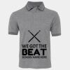 JB's  BIRDS EYE POLO   CHARCOAL - S Thumbnail