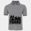 JB's  BIRDS EYE POLO   CHARCOAL - S Thumbnail