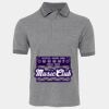 JB's  BIRDS EYE POLO   CHARCOAL - S Thumbnail