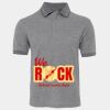 JB's  BIRDS EYE POLO   CHARCOAL - S Thumbnail
