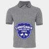 JB's  BIRDS EYE POLO   CHARCOAL - S Thumbnail